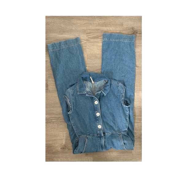 Free People
Women's Blue Unchained Melody Jumpsuit - Picture 6 of 6